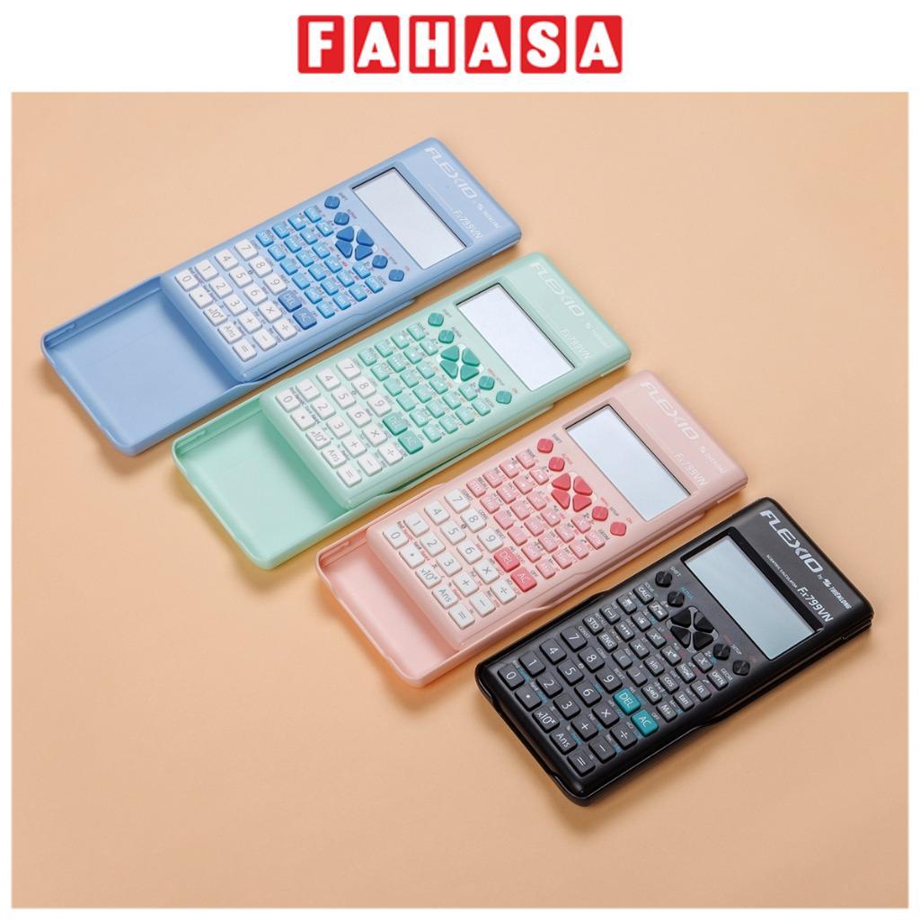 Máy Tính Khoa Học Flexio Fx 799VN - Màu Trắng, Đen, Hồng, Bạc Hà, Xanh Dương