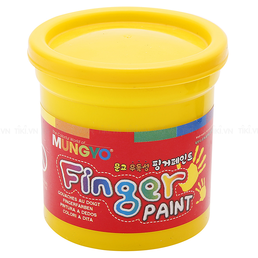 Hộp 6 Màu Vẽ Bằng Tay Finger Paint Mungyo MFP-6AJ
