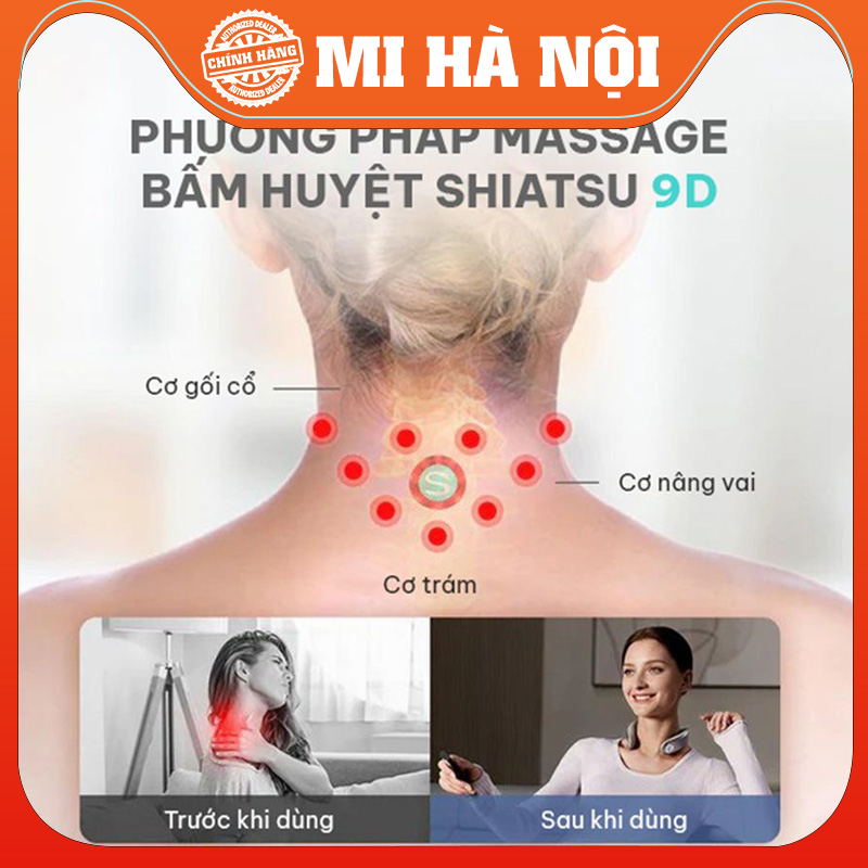 Máy Massage Cổ SKG G7 PRO-E công nghệ xung điện kết hợp massage vật lí-Bảo hành 12 tháng hàng chính hãng