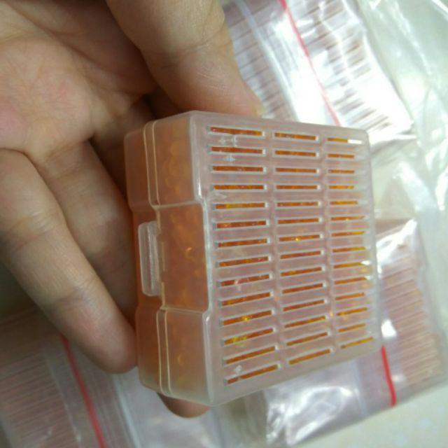 Hộp 50g hạt hút ẩm cam cho máy ảnh