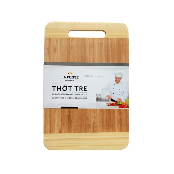 Thớt tre La Fonte 30x20x1.7 cm