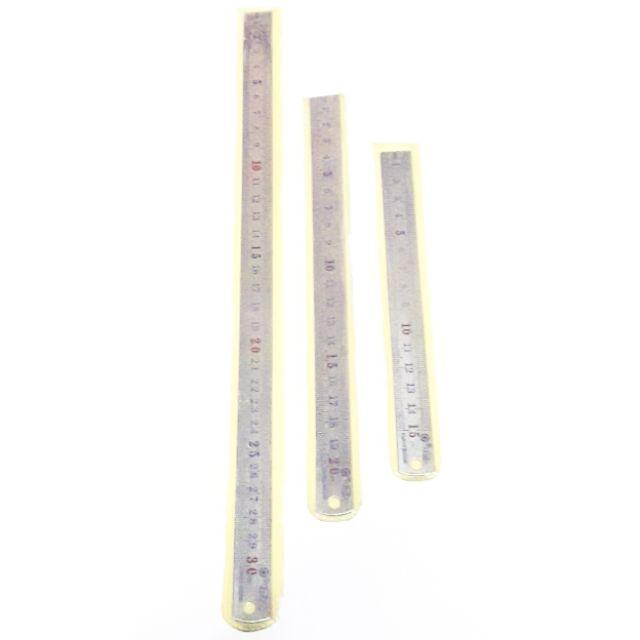 Thước lá 17mm x 5 cây - Ngẫu nhiên,15cm x17x5 cây