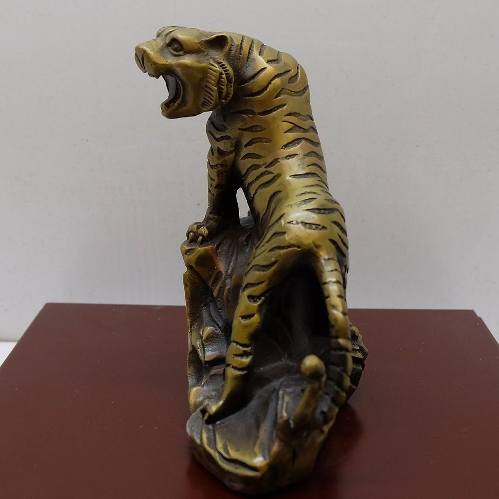 Linh Vật Hổ Trên Núi Đá