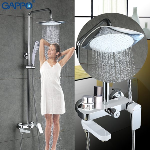 Sen cây tắm nóng lạnh phủ sứ cao cấp Gappo G2448 - LIÊN BANG NGA