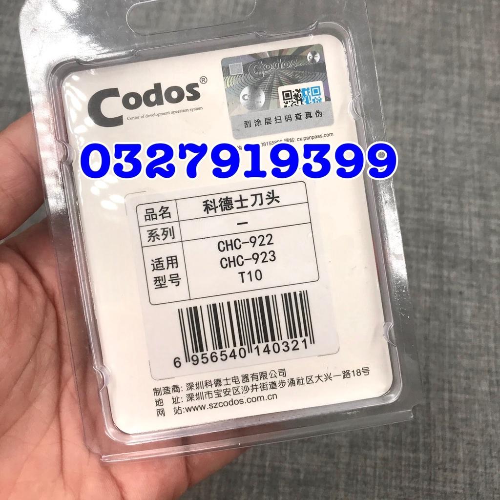 Lưỡi tông đơ-lưỡi thay CODOS T10 . 922 . 923