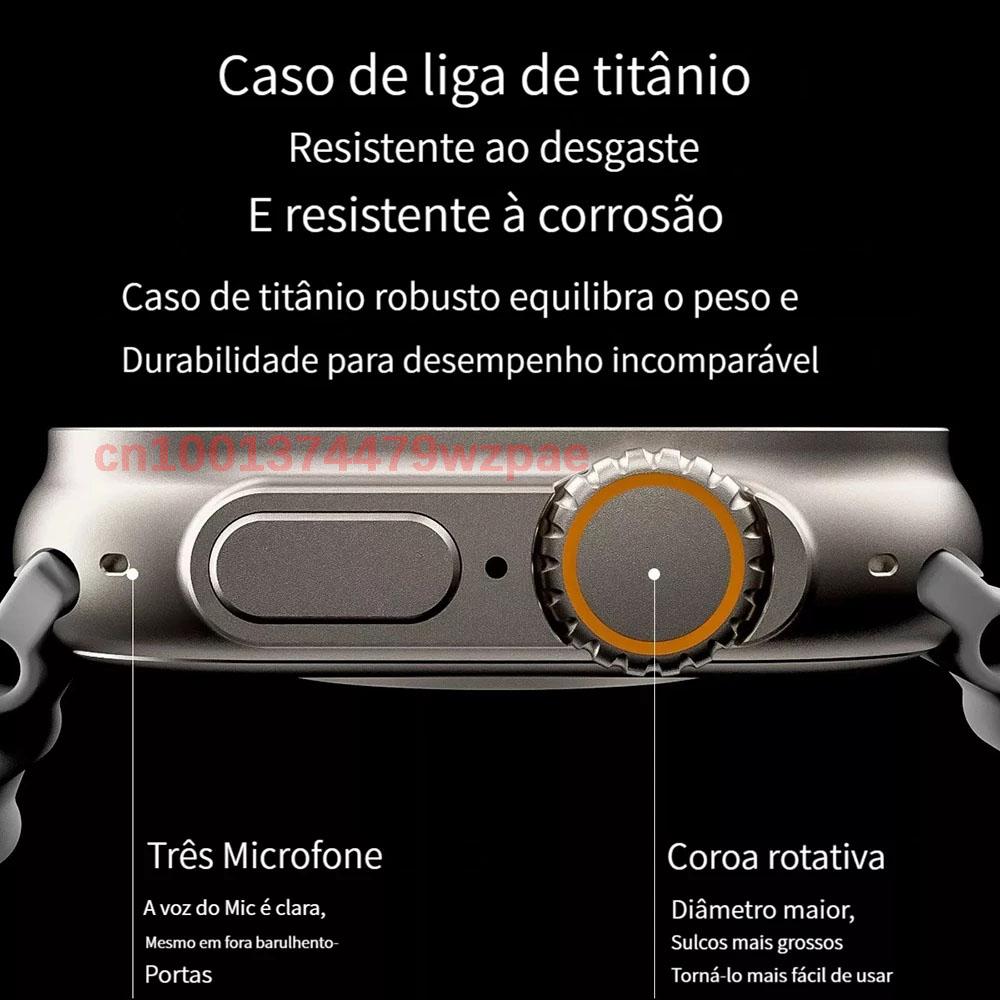 Đồng hồ thông minh mới Ultra Series 8 NFC dành cho nam giới Đồng hồ thông minh 2023 sạc không dây Bluetooth Cuộc gọi cho nam giới Vòng đeo tay thể dục dành cho nữ IOS Điện thoại Android