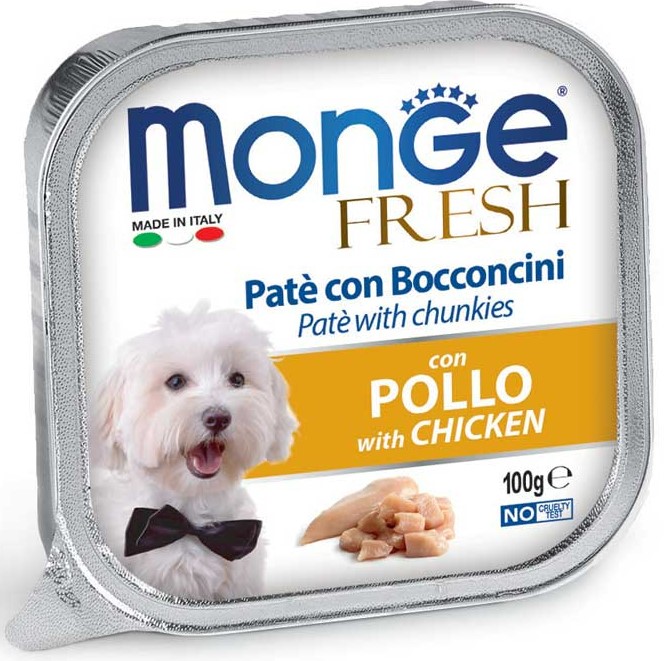 PATE MONGE CHO CHÓ NHẬP KHẨU Ý NHIỀU VỊ HỘP 100GR