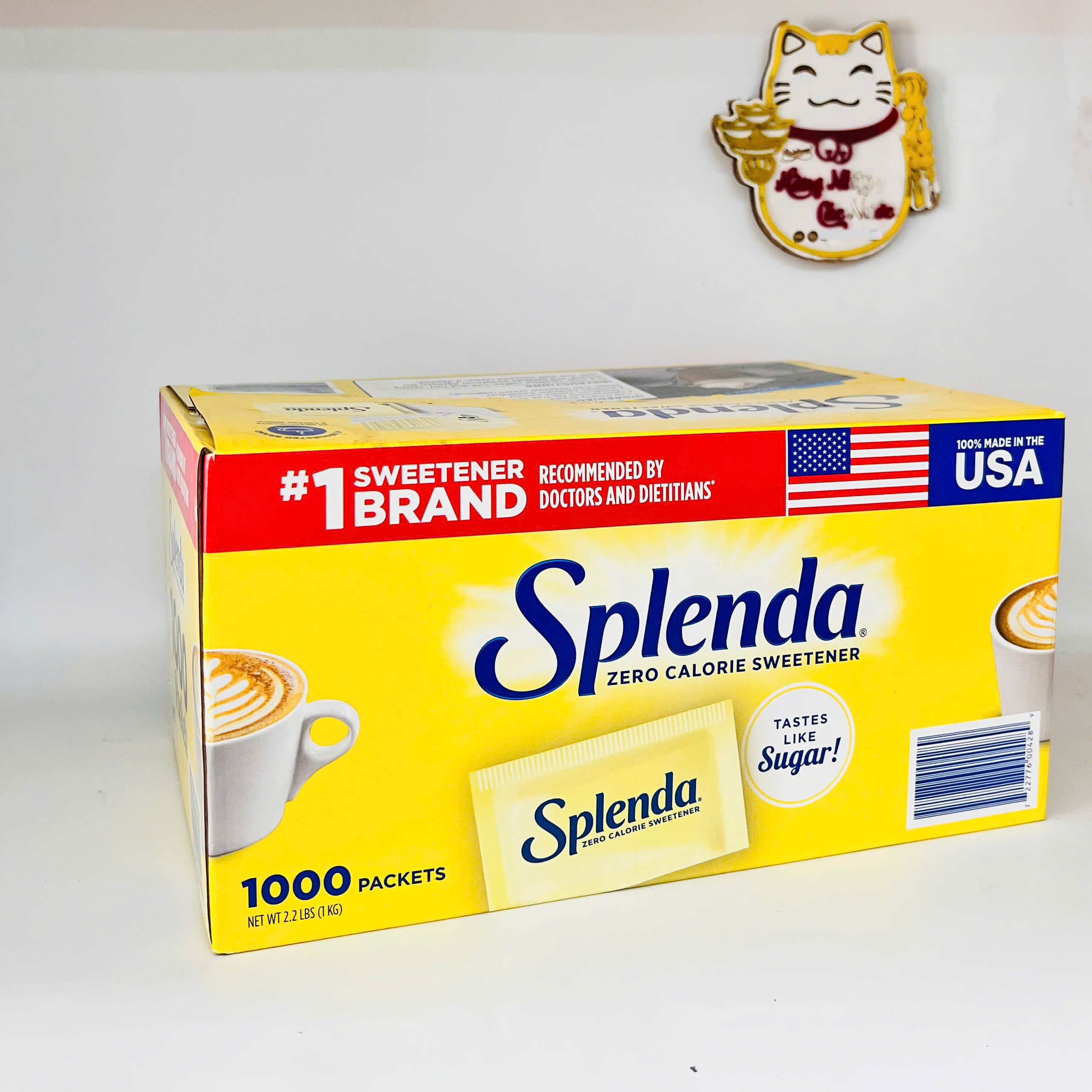Đường ăn kiêng splenda zero calorie sweetener 1000 packets mỹ thùng 1000 gói mẫu mới