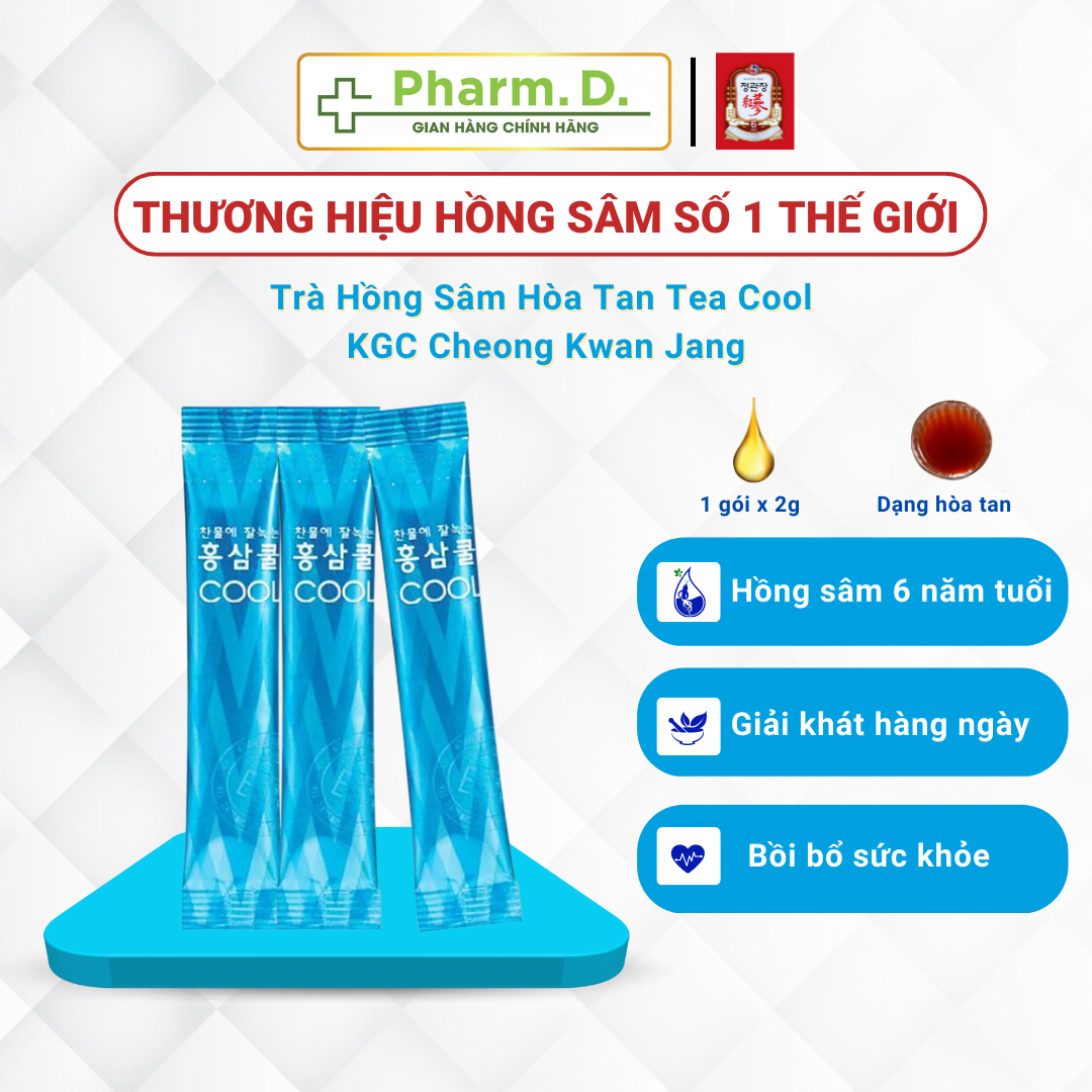 Trà Hồng Sâm Hòa Tan Tea Cool KGC Cheong Kwan Jang