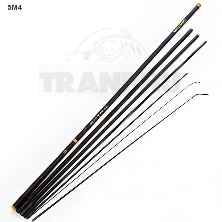 Bộ Cần Câu Tay Daiwa 6H + Hộp đựng phao câu đài - Tặng đọt phụ 8H hàng chính hãng đủ size