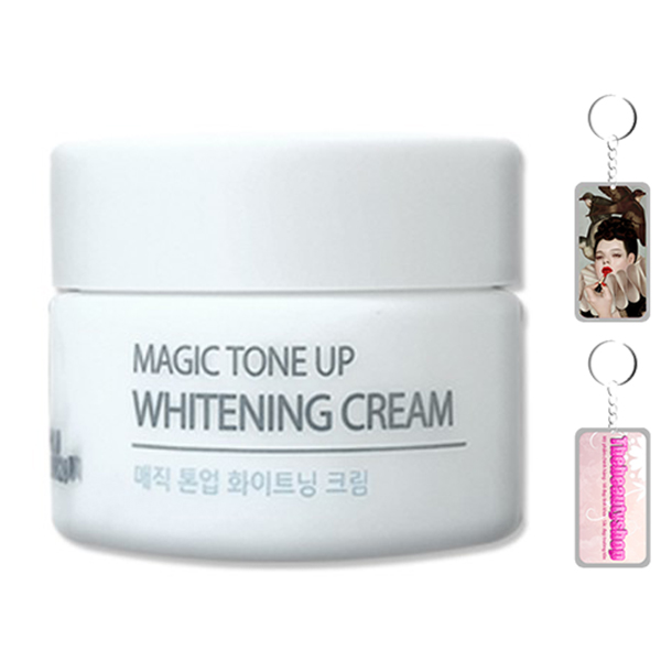 Kem dưỡng trắng da chống nhăn Enesti Magic Tone Up Hàn Quốc 30g + Tặng móc khoá