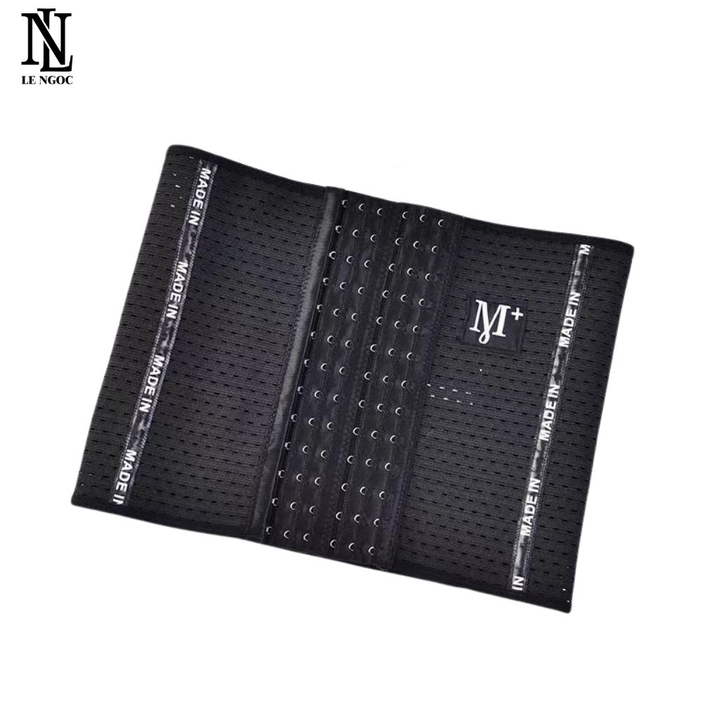 Đai nịt bụng 6 nấc, gen nịt bụng 4 thanh chống cuộn định hình giảm mỡ, tạo eo thon sau sinh-LN010