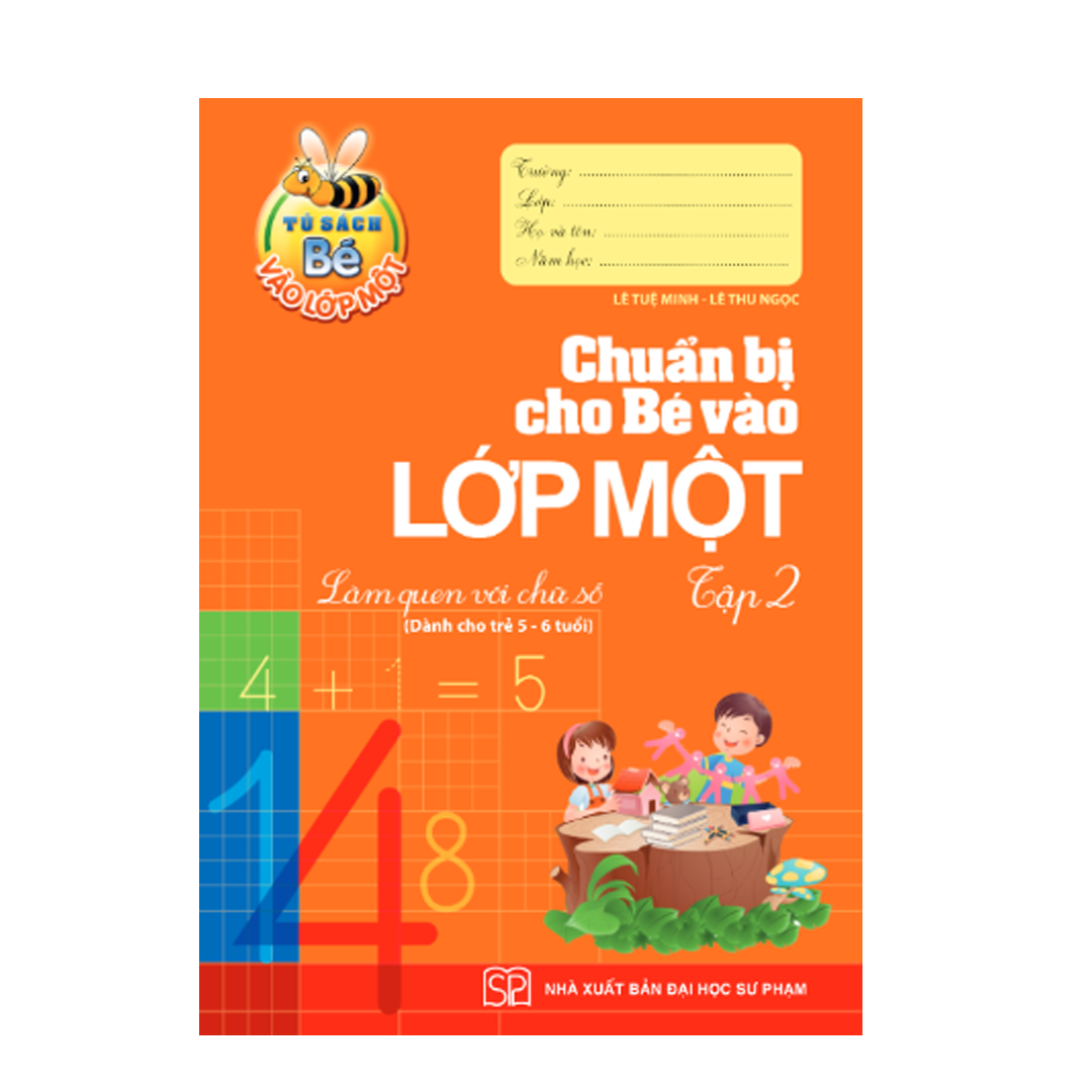 Chuẩn Bị Cho Bé Vào Lớp Một (Túi 10 Cuốn)