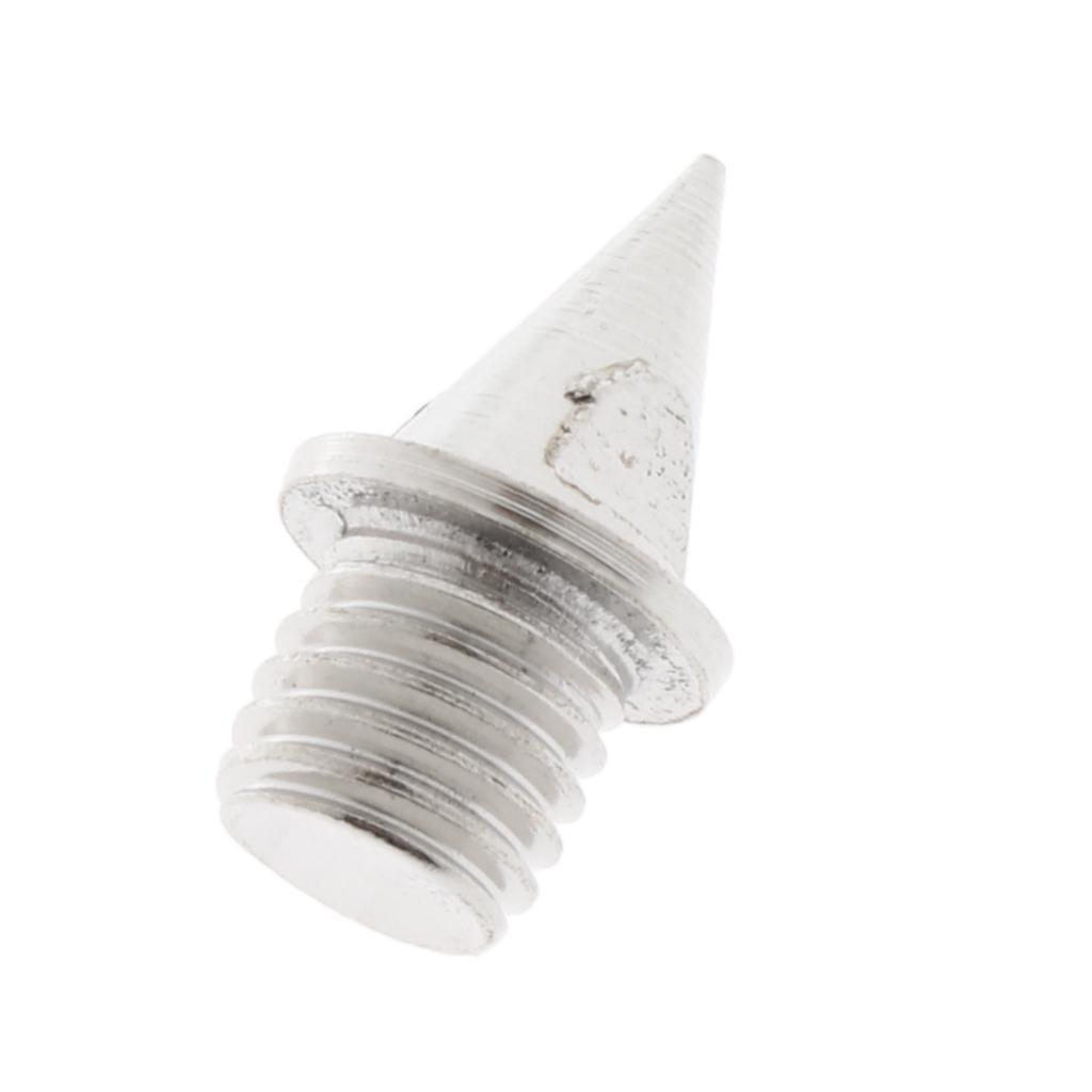 10pcs Carbon Steel Track and Field Pyramid Spikes Replacement with Plastic Spike Removing Wrench