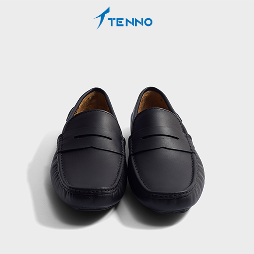 Giày lười nam, giày tây, giày da bò thật, giày da công sở - Tenno - TNC-004