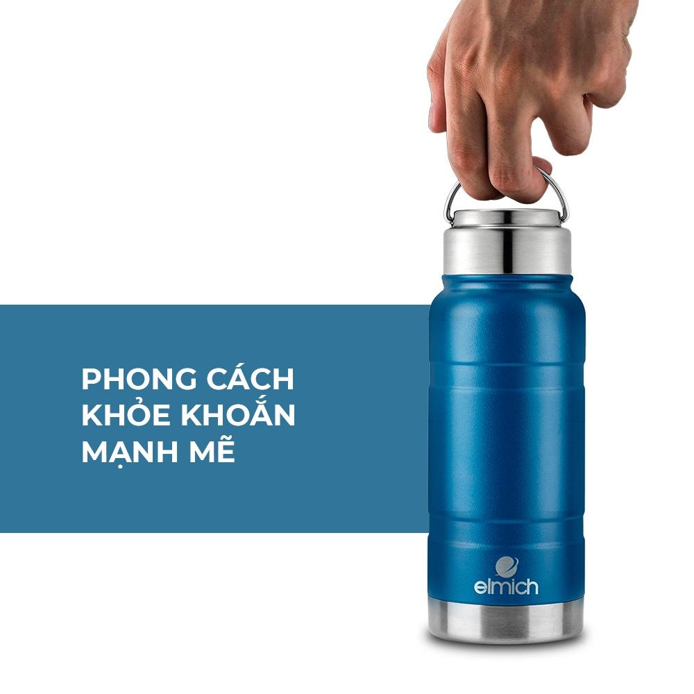 Bình giữ nhiệt Inox 304 Elmich EL8014 dung tích 520ml