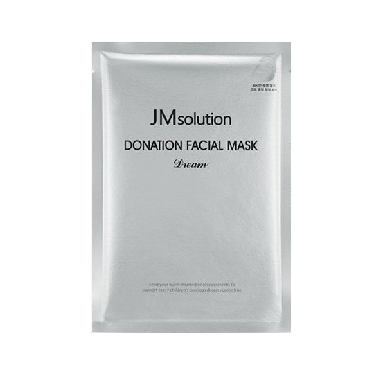 Mặt Nạ Dưỡng Trắng, Săn Chắc, Trẻ Hóa Da Jm Solution Donation Facial Mask Dream 30ml