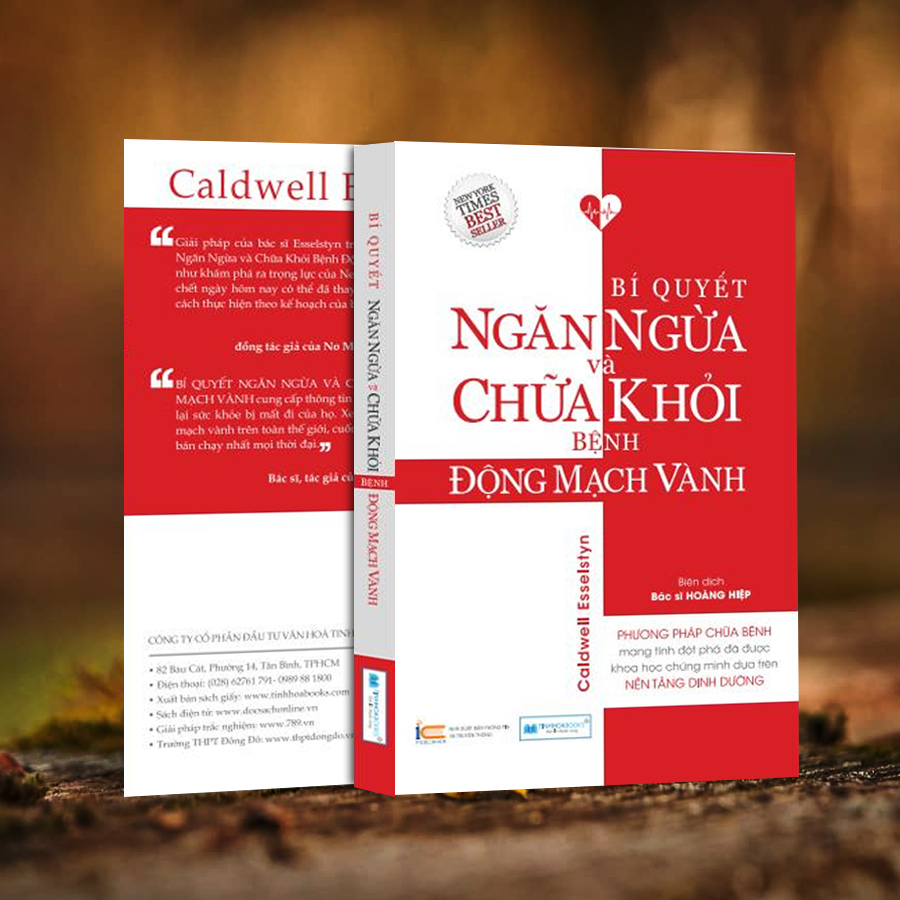 Combo 2 cuốn Bí mật dinh dưỡng  + Bí quyết ngăn ngừa và chữa khỏi bệnh động mạch vành