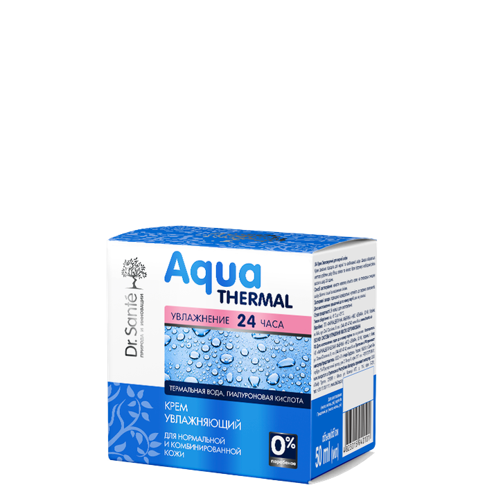 Kem dưỡng cấp ẩm 24h dành cho da thường và hỗn hợp Dr. Sante Aqua Thermal 50ml