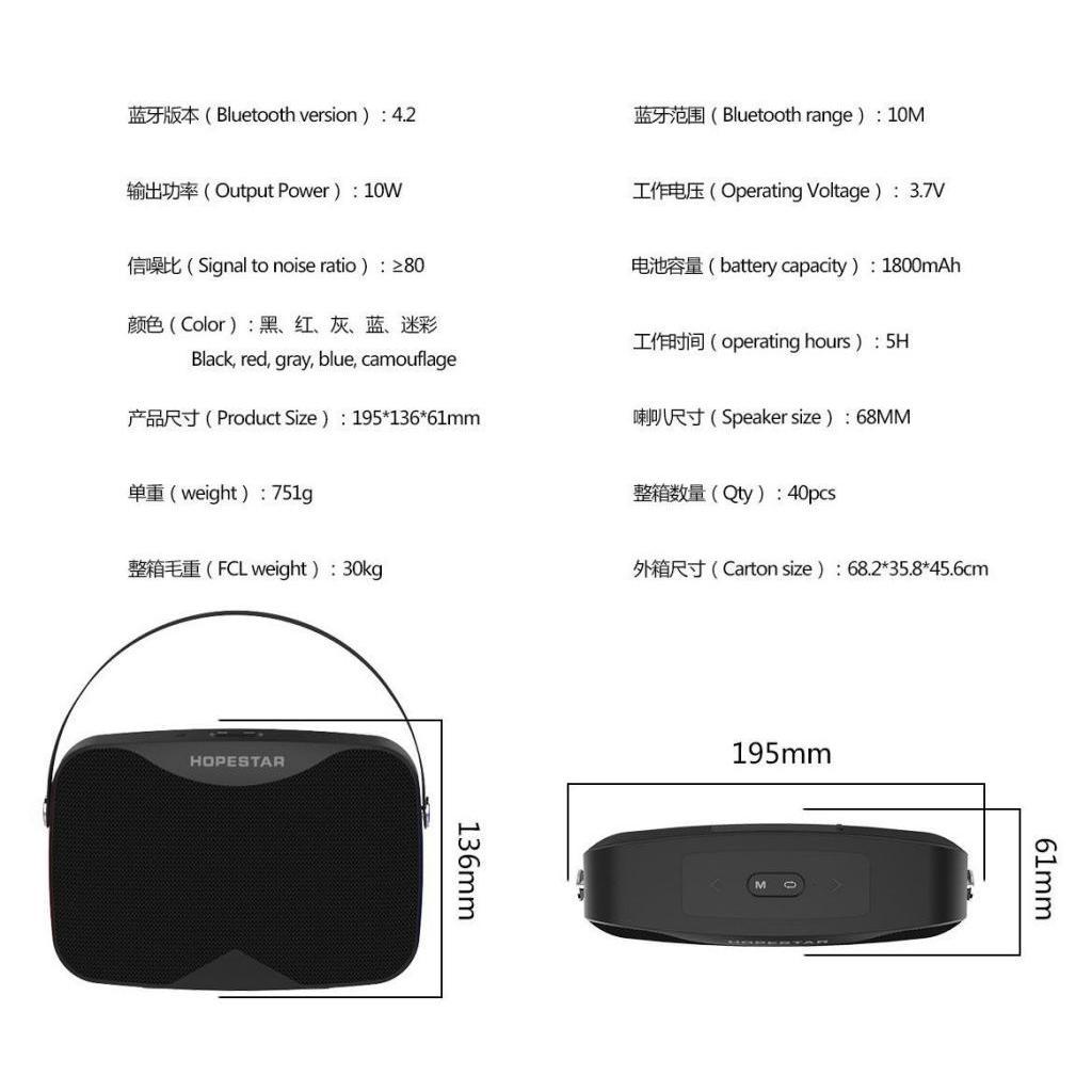 Waterproof IPX6 Wireless Speaker
