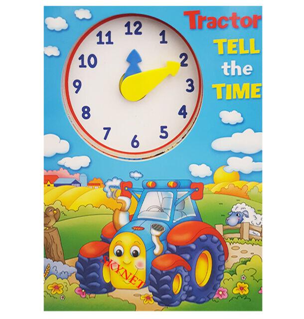 Telling The Time Book - Tom The Tractor
