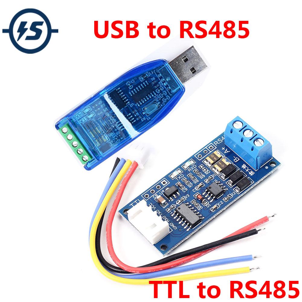 Công Nghiệp USB Sang RS485/TTL Sang RS485 Bộ Chuyển Đổi Bảo Vệ Nâng Cấp Bộ Chuyển Đổi Khả Năng Tương Thích Chuẩn Kết Nối RS-485 Mô-đun