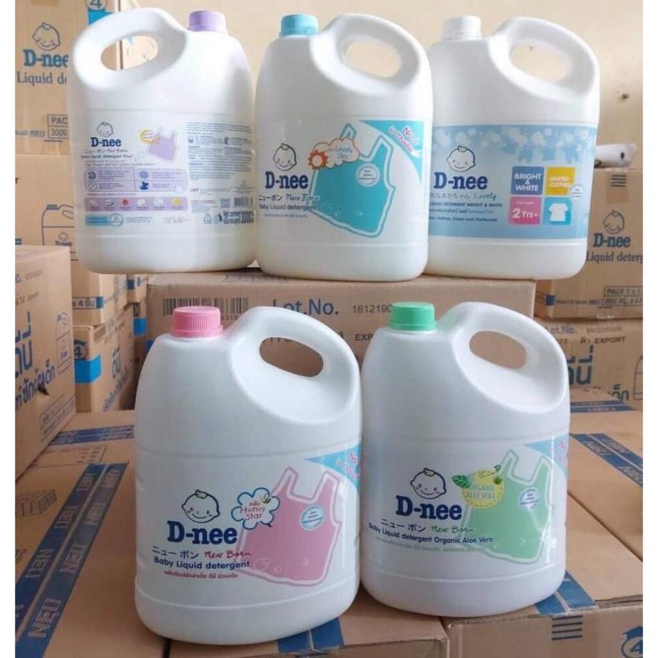 Nước Giặt Dnee Thái Lan 3000ml hàng chính hãng an toàn cho bé