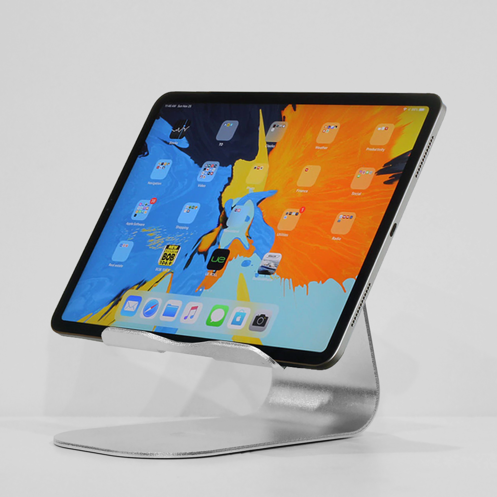 Stand/ Giá Đỡ Nhôm Gập, Kê Mọi iPad có thể thay đổi góc nghiêng - Lazy Stand
