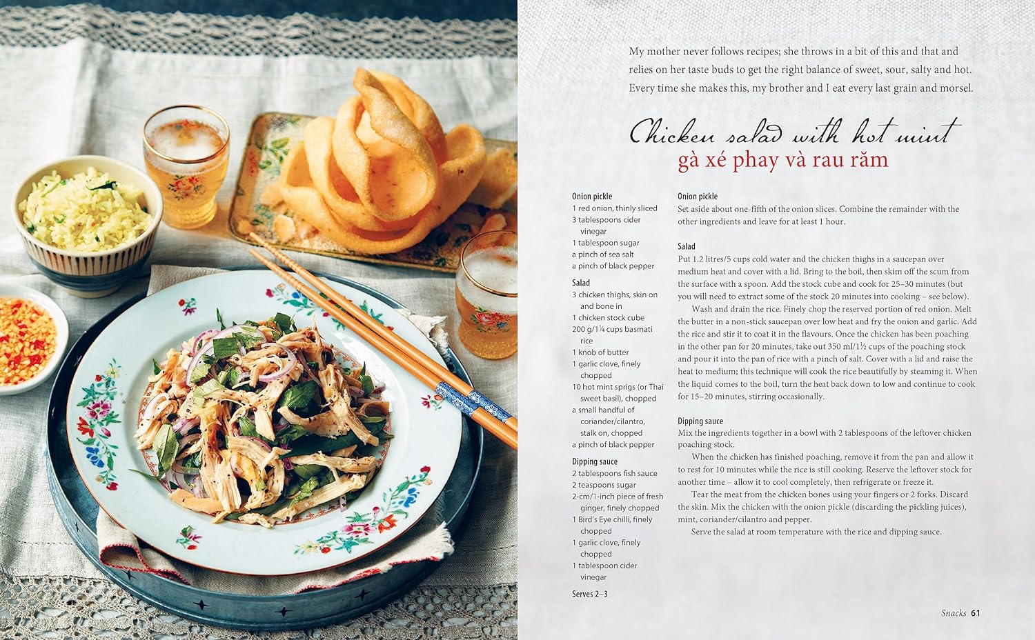 Recipes from my Vietnamese Kitchen