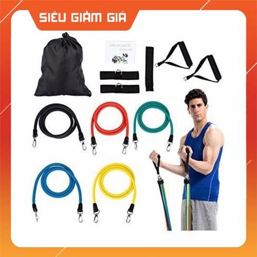 Bộ Dây Tập GYM Ngũ Sắc Tập Thể Hình, Tập GYM Đa Năng