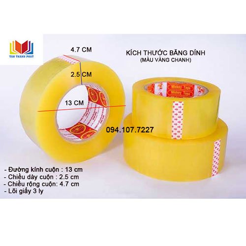 Băng keo, bằng dính trong