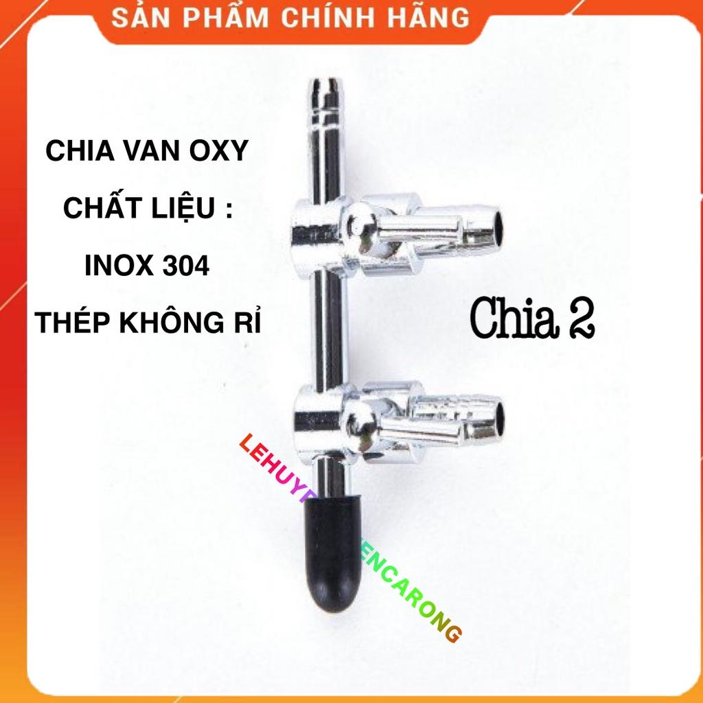Van Chia Khóa OXY - Van INOX 304 ĐIều Chỉnh Chia Khí OXY Không Rỉ