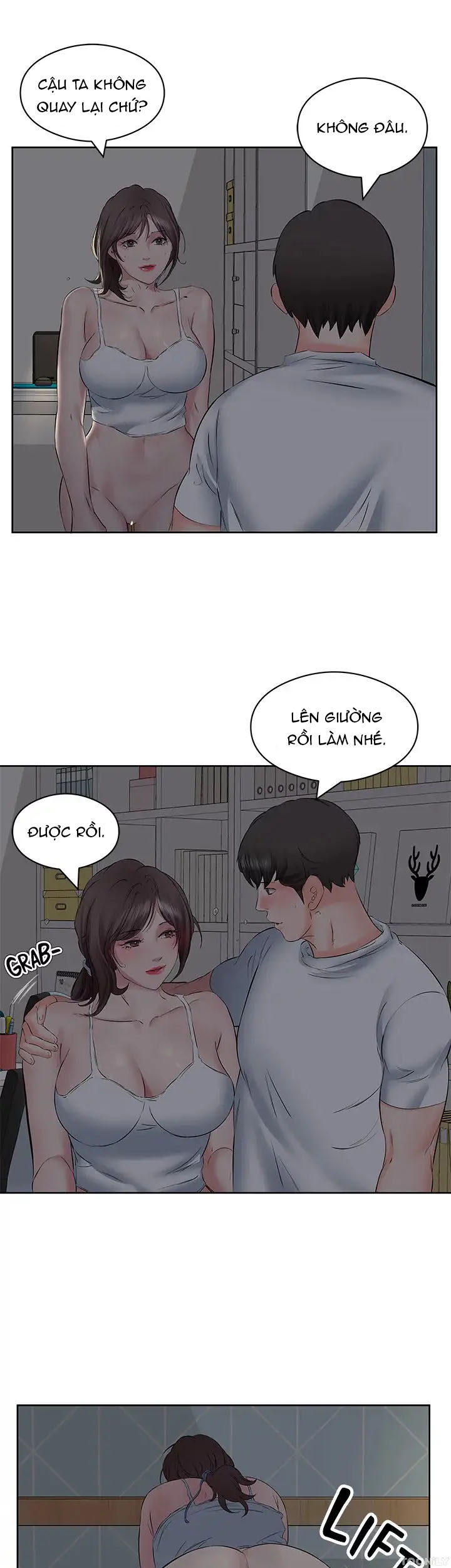 quý cô tầng dưới chapter 8 21