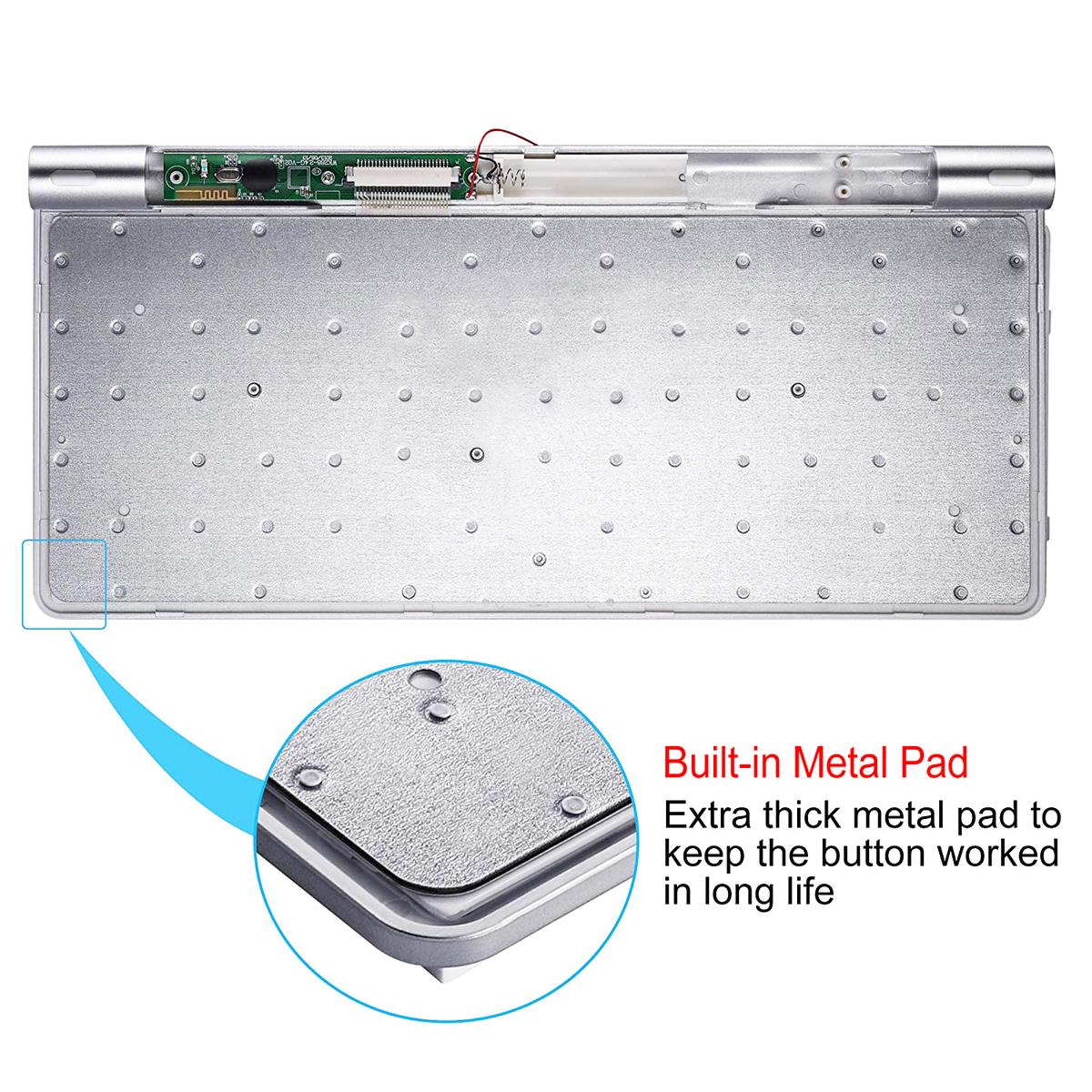 Đức QWERTZ Bàn Phím Không Dây 2.4G Siêu Mỏng Deutsche Bàn Phím Đa Phương Tiện Tiếng Ồn Thấp Cho Laptop Máy Tính Để Bàn Windows Smart Tivi