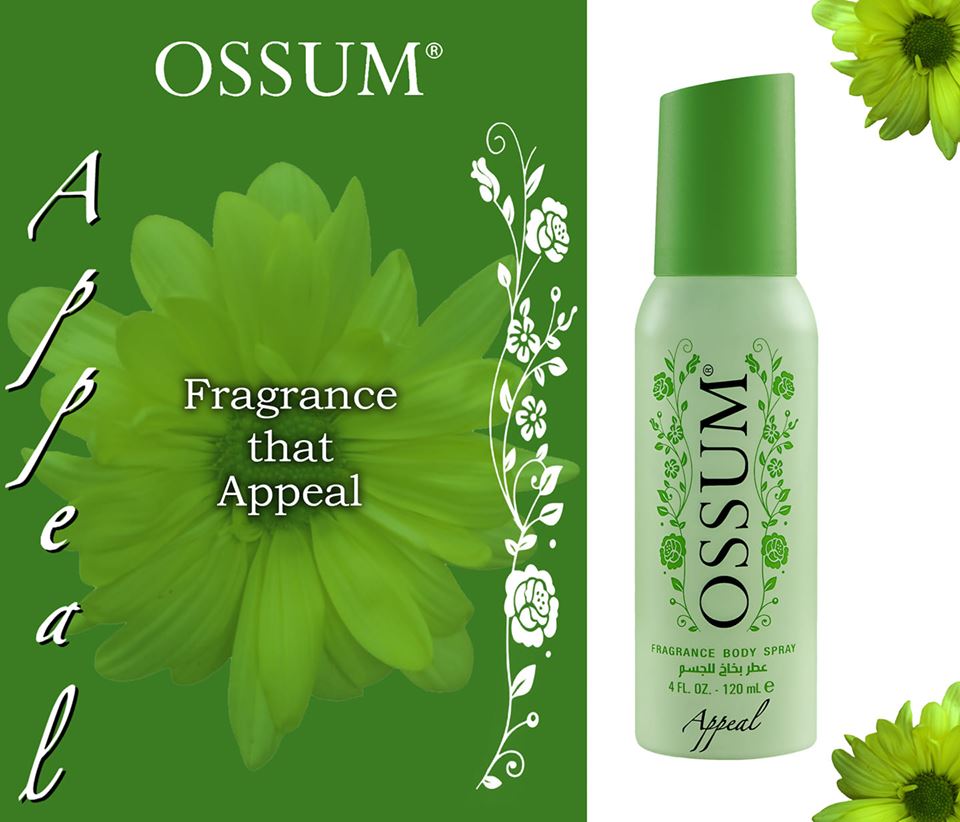 Nước hoa xịt toàn thân  OSSUM APPEAL 120ML dành cho nam