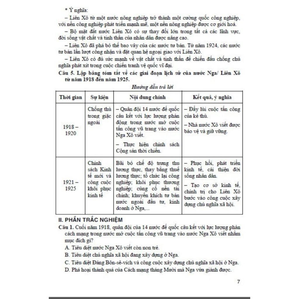 Sách - Trả Lời Câu Hỏi Lịch Sử Lớp 9 - Tự Luận Và Trắc Nghiệm - Dùng Chung Cho Các Bộ SGK Hiện Hành - Hồng Ân