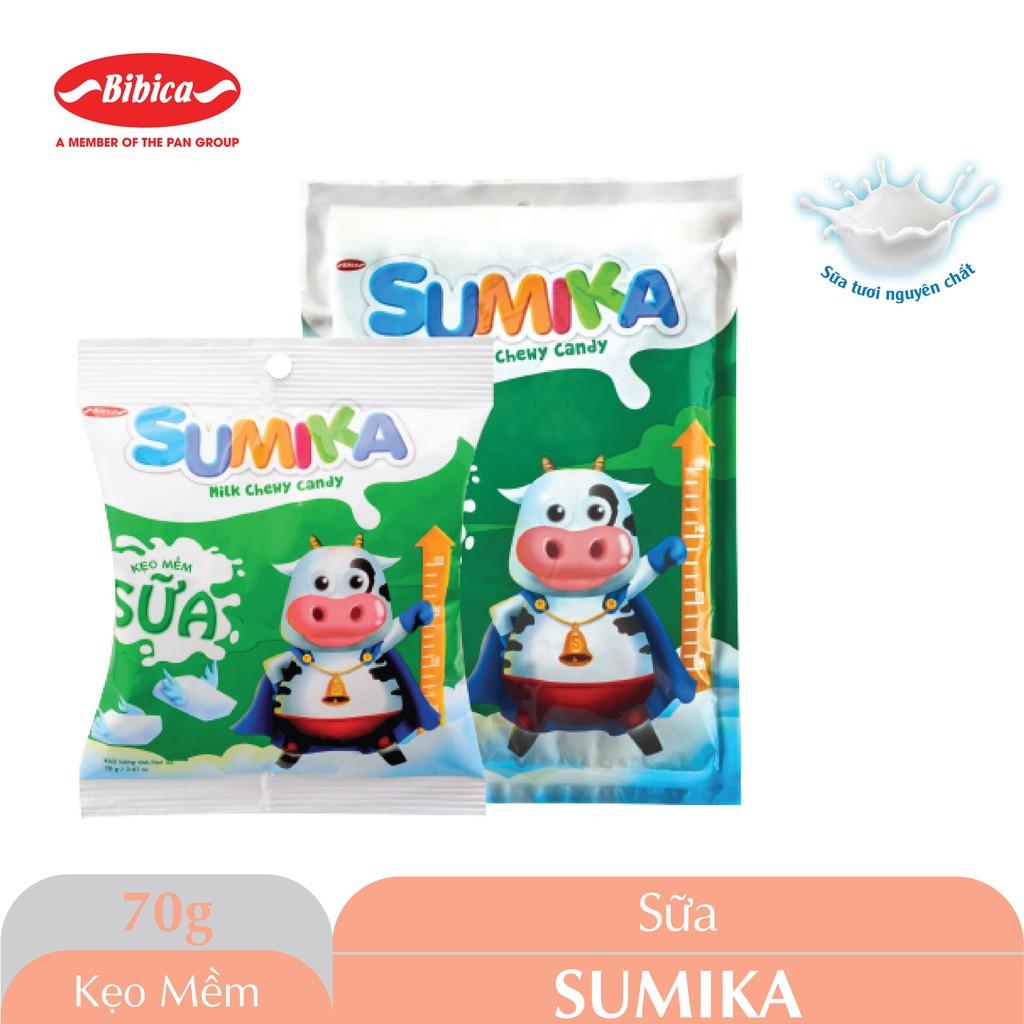 Kẹo sữa mềm Sumika 140 gram Bibica