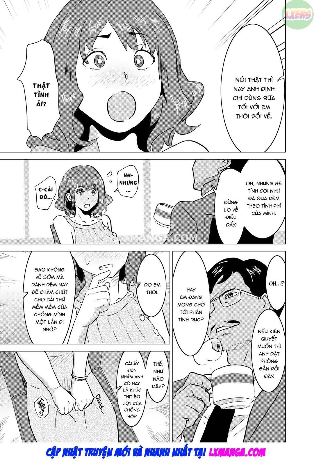 tôi khiến vợ mình phải làm việc ở nhà thổ chapter 3 16