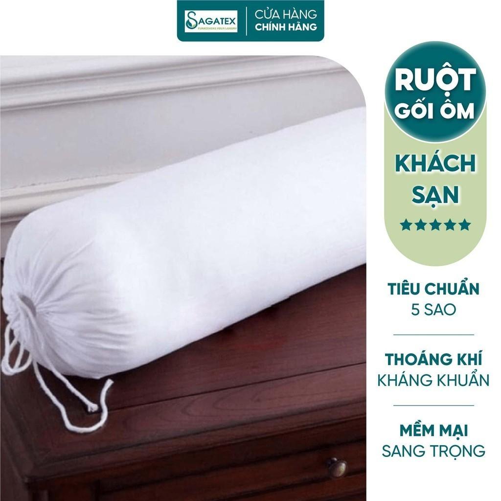 Ruột Gối Ôm SAGATEX Chất Liệu Cotton Siêu Mềm Mại Êm Ái Cao Cấp