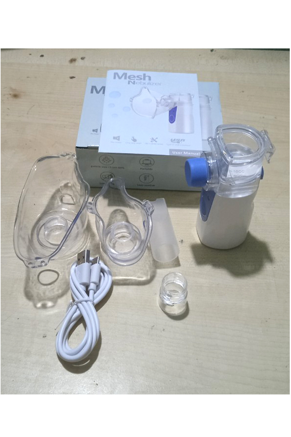 MÁY XÔNG MŨI HỌNG CẦM TAY MESH NEBULIZER 