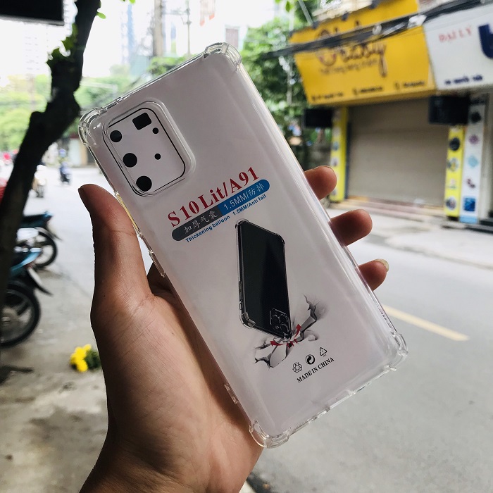 Ốp lưng dẻo trong chống sốc dành cho SamSung Galaxy S10 Lite