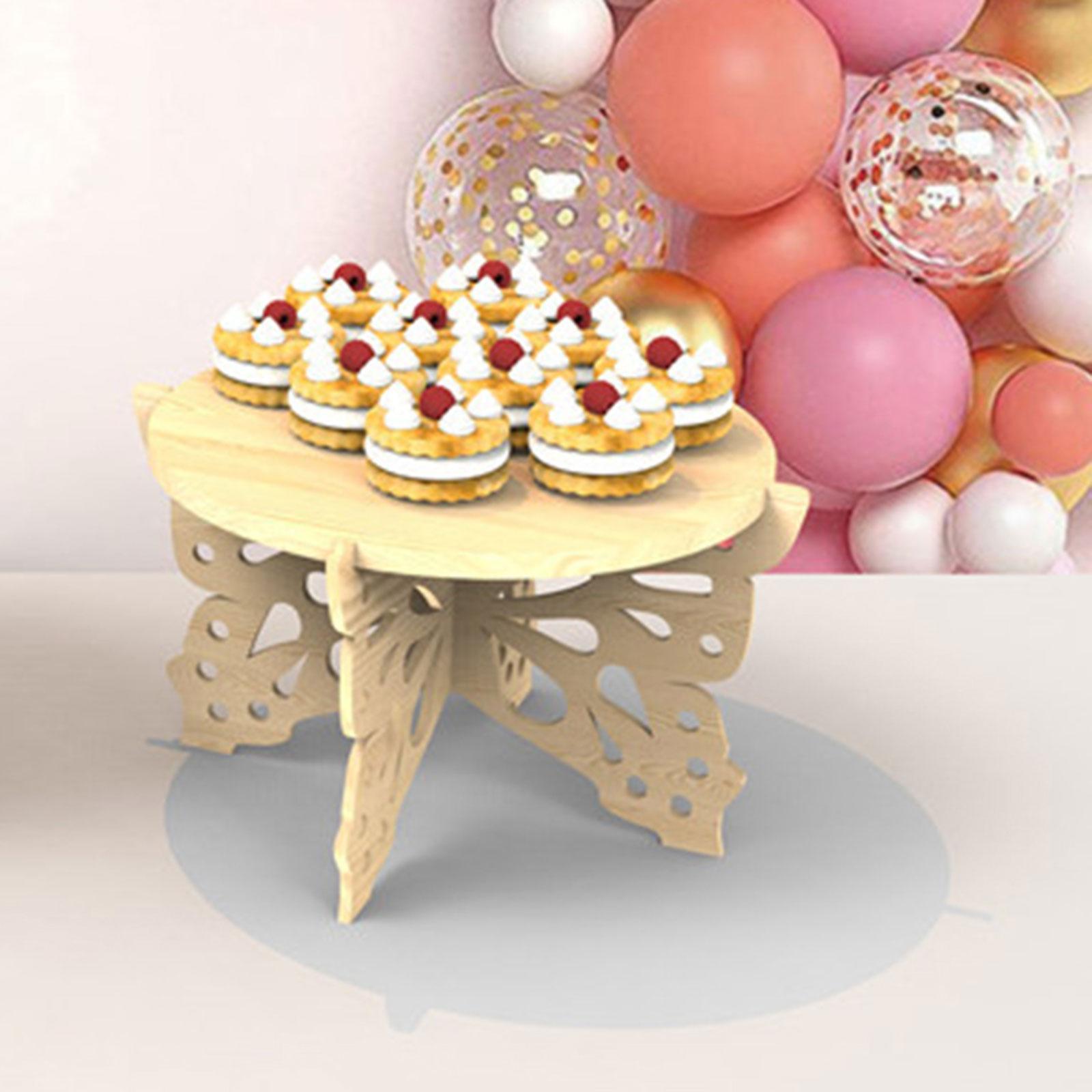 Cake Stand Stable Farmhouse Cake Plate Display Dessert Cupcakes Dessert Stand for Anniversary