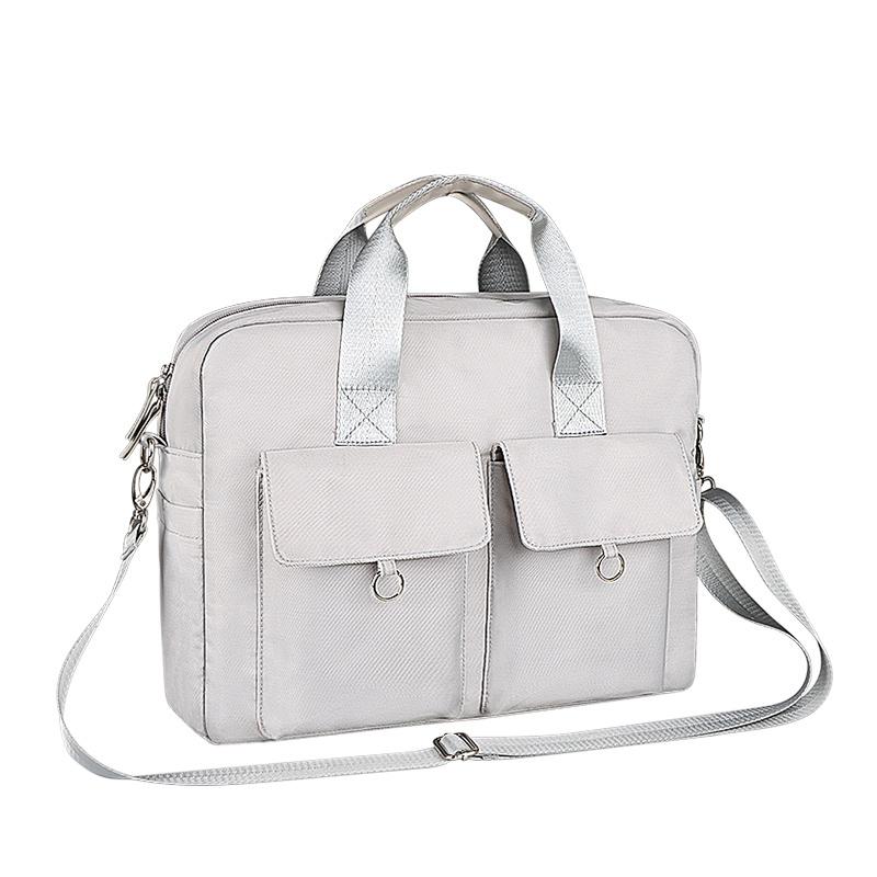 Công Suất Lớn Túi Đựng Laptop 13 14 Túi Chống Sốc 15.6 Inch Laptop Ốp Lưng Cho Macbook Air Pro Cầm Tay Đeo Vai Nữ nam