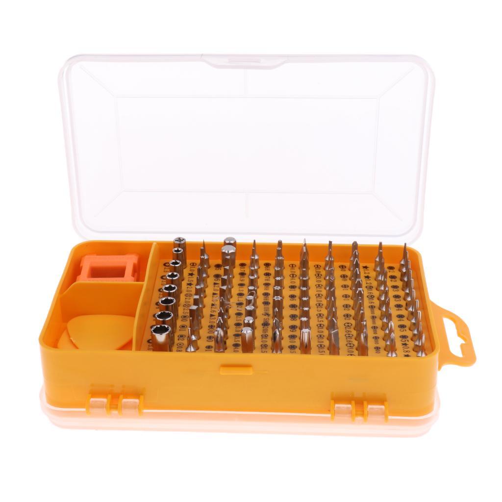 110 in 1 Multi-Bit Precision Screwdriver Tweezers for Cell Phone Repair Tool