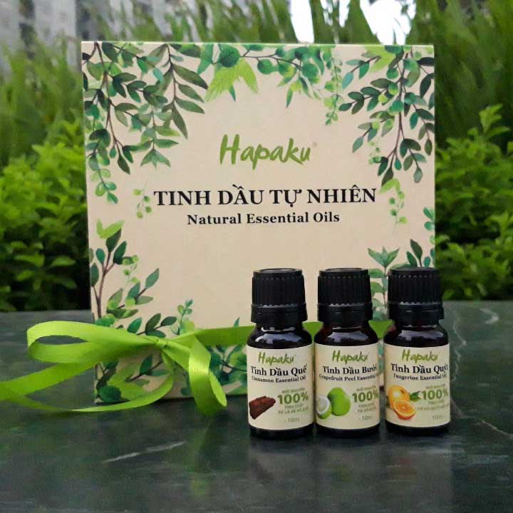 Tinh Dầu Sả Chanh Tự Nhiên Nguyên Chất 10ml Hapaku