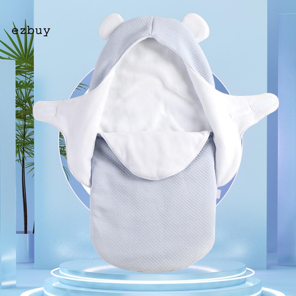 Convenient Infant Swaddle Wrap Comfortable Solid Baby Sleeping Bag 360 Degree Protection for Home