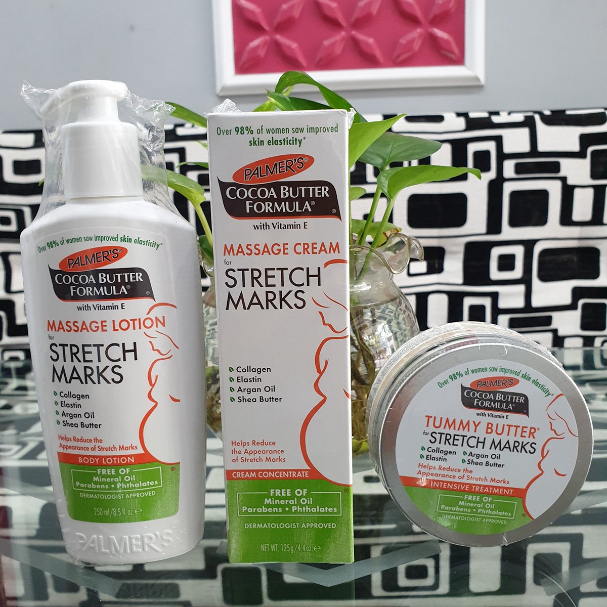 Lotion Ngăn Ngừa Và Giảm Rạn Da Khi Mang Thai Hoặc Tăng Cân PALMER'S 4031