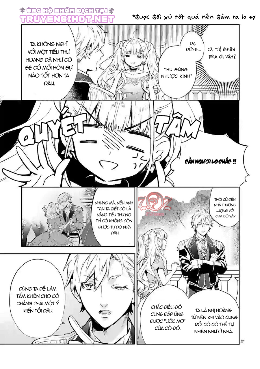 nữ phụ phản diện muốn trở thành một con chim sơn ca chapter 4 22