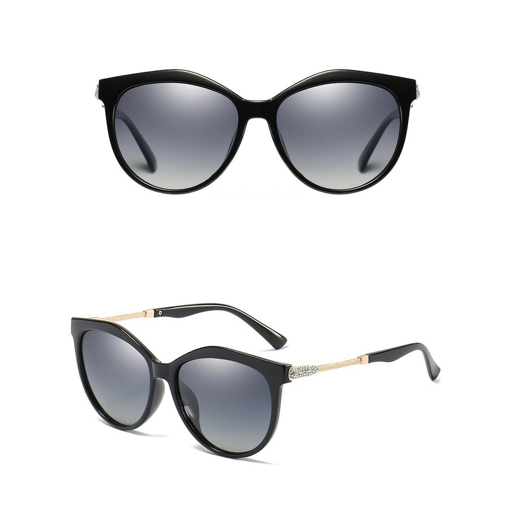 Kính Mát Nữ, Mắt Kính Nữ Phân Cực Thời Trang Italia, Kính Râm Nữ Ôm Mặt Tròng Kính Polarized Chống Nắng, Chống Chói Hiệu Quả AK025 - Aoron
