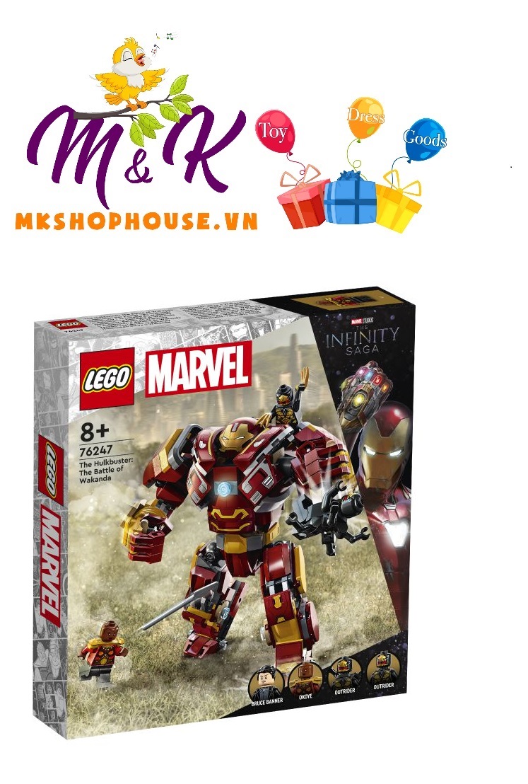 LEGO Superheores 76247 Chiến Giáp Hulk Buster